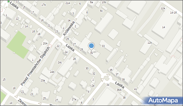 Zduńska Wola, Łaska, 31, mapa Zduńska Wola