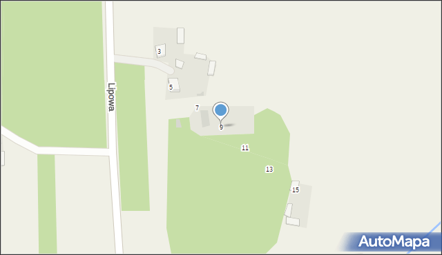 Żdżar, Łąkowa, 9, mapa Żdżar