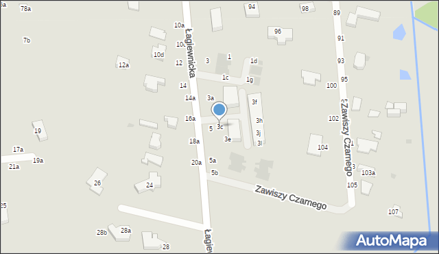 Zgierz, Łagiewnicka, 3c, mapa Zgierz