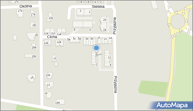 Zgorzelec, Łagodna, 10, mapa Zgorzelec