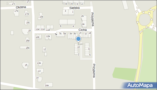 Zgorzelec, Łagodna, 12, mapa Zgorzelec