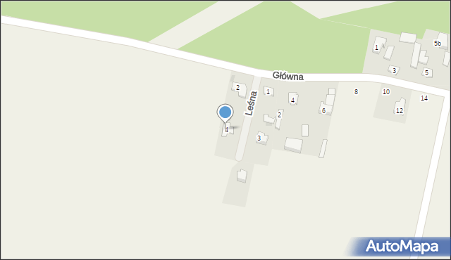 Barkowice Mokre, Leśna, 4, mapa Barkowice Mokre