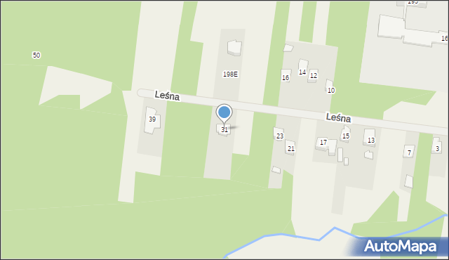 Bęczków, Leśna, 31, mapa Bęczków