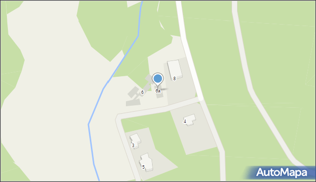 Białe Błota, Leśna, 6a, mapa Białe Błota