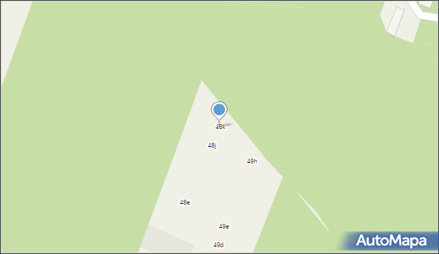 Blok Dobryszyce, Leśna, 48k, mapa Blok Dobryszyce