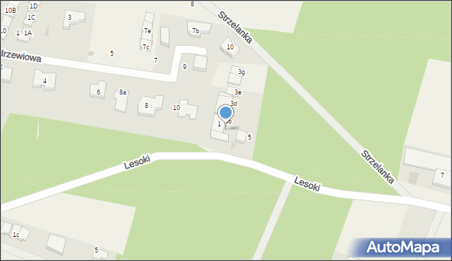 Bojano, Lesoki, 3a, mapa Bojano