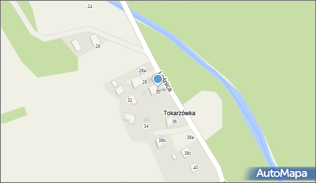 Brenna, Leśnica, 30, mapa Brenna