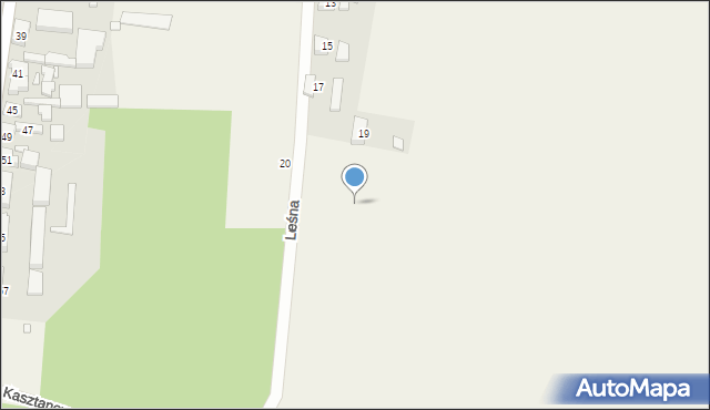 Bronikowo, Leśna, 21, mapa Bronikowo