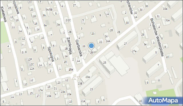 Brzesko, Legionów marsz. Józefa Piłsudskiego, 16, mapa Brzesko