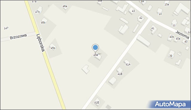 Bukowina, Lęborska, 21, mapa Bukowina