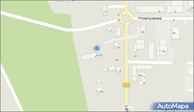 Bytów, Lęborska, 17c, mapa Bytów