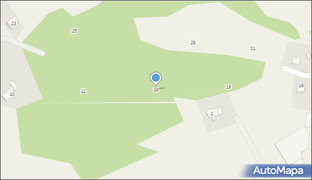 Czaplinek, Leśna, 14, mapa Czaplinek