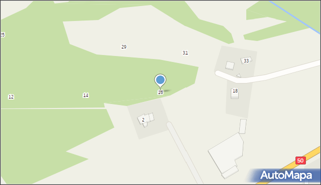 Czaplinek, Leśna, 16, mapa Czaplinek