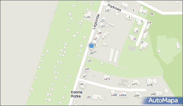 Czeladź, Legionów, 141, mapa Czeladź