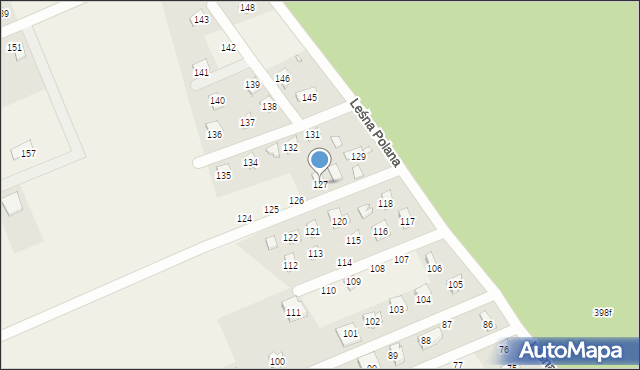 Dominikowo, Leśna Polana, 127, mapa Dominikowo