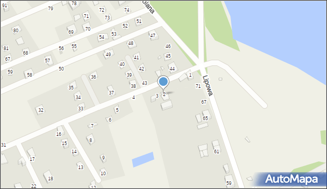 Dominikowo, Leśna Polana, 2, mapa Dominikowo