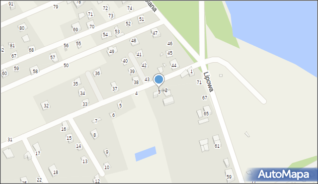 Dominikowo, Leśna Polana, 3, mapa Dominikowo