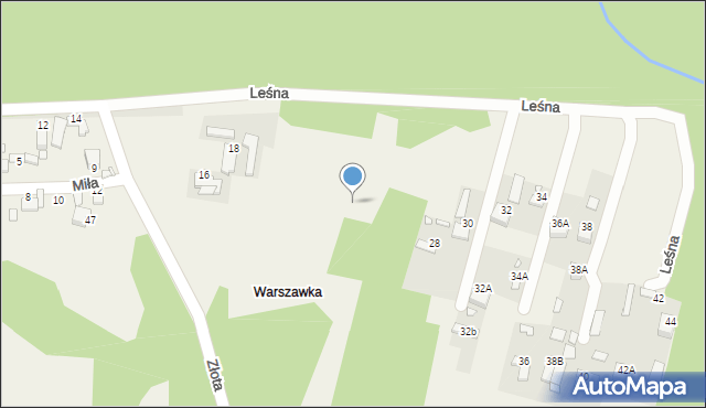 Dziurów, Leśna, 24, mapa Dziurów