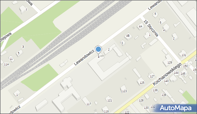 Garbatka-Letnisko, Lewandowicz Hanki, 4, mapa Garbatka-Letnisko