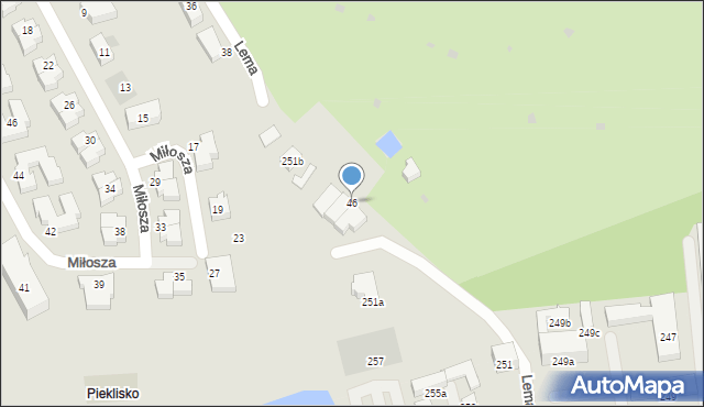 Gdańsk, Lema Stanisława, 46, mapa Gdańska