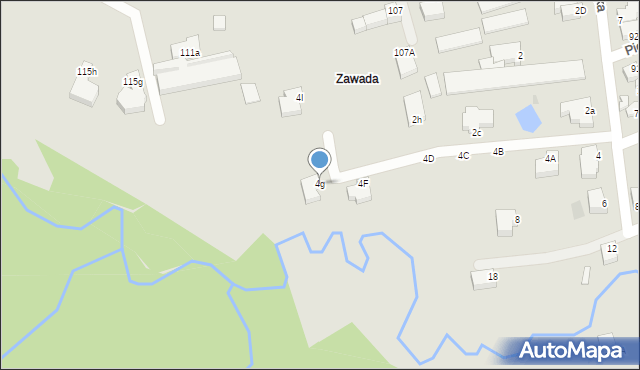 Gdynia, Łęczycka, 4g, mapa Gdyni