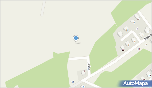 Goręczyno, Leśna, 5, mapa Goręczyno