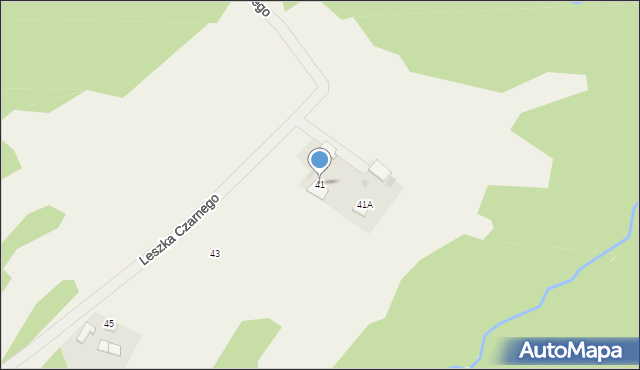 Gromnik, Leszka Czarnego, 41, mapa Gromnik