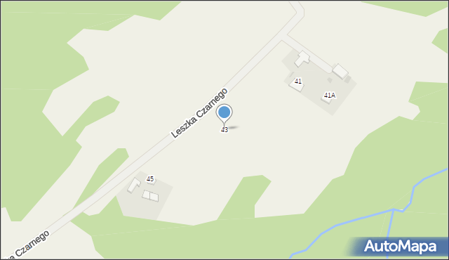 Gromnik, Leszka Czarnego, 43, mapa Gromnik