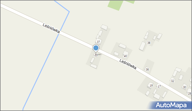 Grzymałków, Leśniówka, 23, mapa Grzymałków