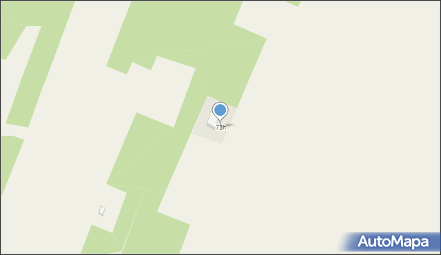 Jachranka, Letnia, 73h, mapa Jachranka