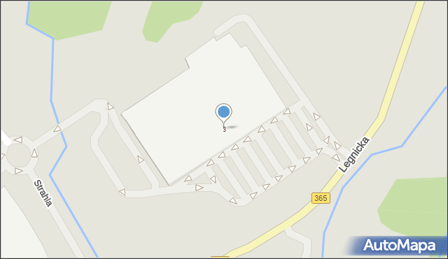 Jelenia Góra, Legnicka, 3, mapa Jelenia Góra