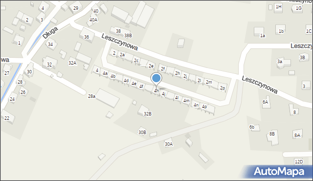 Jeżów Sudecki, Leszczynowa, 4h, mapa Jeżów Sudecki