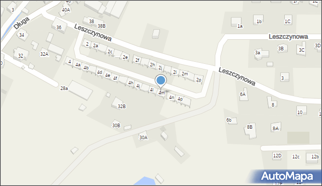 Jeżów Sudecki, Leszczynowa, 4m, mapa Jeżów Sudecki