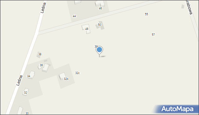 Jonkowo, Leśna, 37, mapa Jonkowo