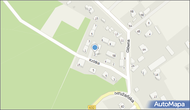 Józefów, Leśne Osiedle, 2, mapa Józefów