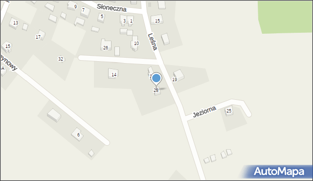 Karlikowo, Leśna, 28, mapa Karlikowo