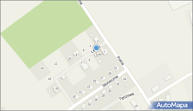 Karłowice, Leśna, 3, mapa Karłowice