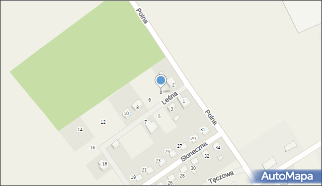 Karłowice, Leśna, 4, mapa Karłowice