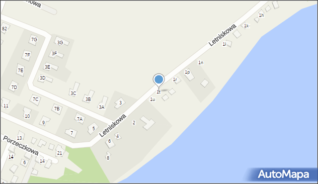 Kobylec, Letniskowa, 1t, mapa Kobylec