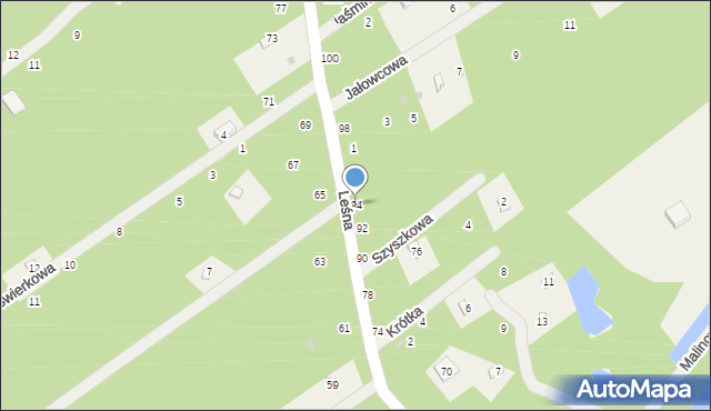 Kolonia Karczmy, Leśna, 94, mapa Kolonia Karczmy
