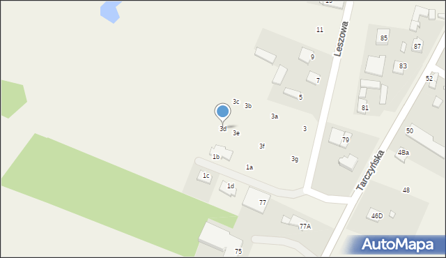 Kotorydz, Leszowa, 3d, mapa Kotorydz