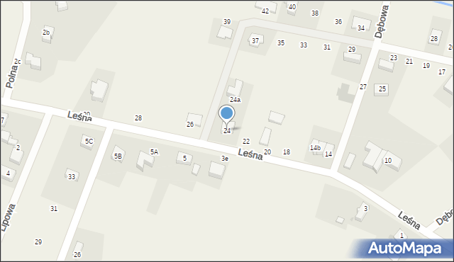 Kotowice, Leśna, 24, mapa Kotowice