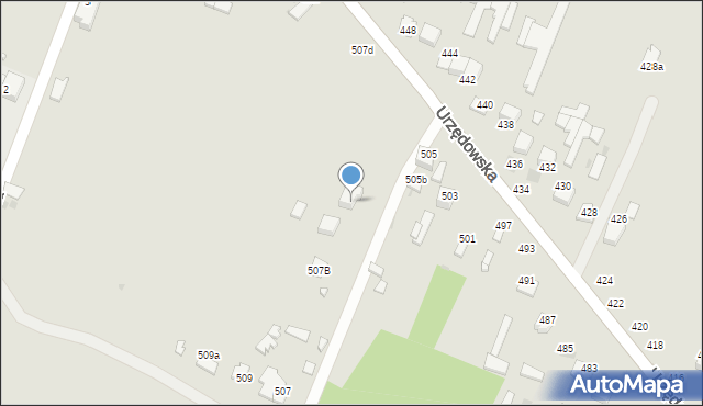 Kraśnik, Letnia, 8, mapa Kraśnik