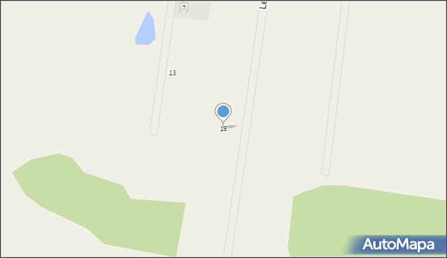 Kuriany, Leśnych Bohaterów, 18, mapa Kuriany