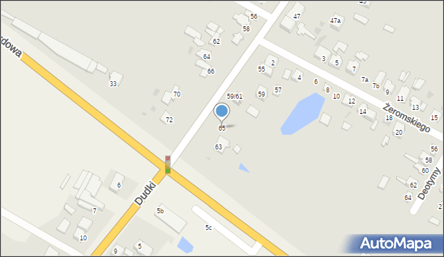 Kutno, Łęczycka, 65, mapa Kutno