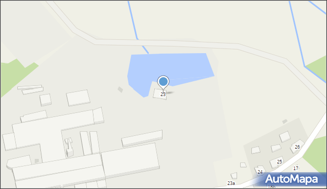 Łebieniec, Łebieniec, 23, mapa Łebieniec