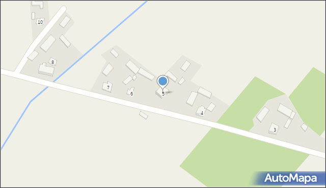 Łebki, Łebki, 5, mapa Łebki