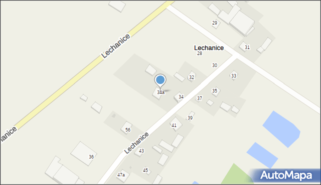 Lechanice, Lechanice, 34a, mapa Lechanice
