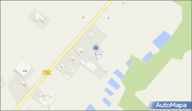 Lechanice, Lechanice, 7c, mapa Lechanice