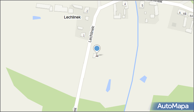 Lechlinek, Lechlinek, 4e, mapa Lechlinek